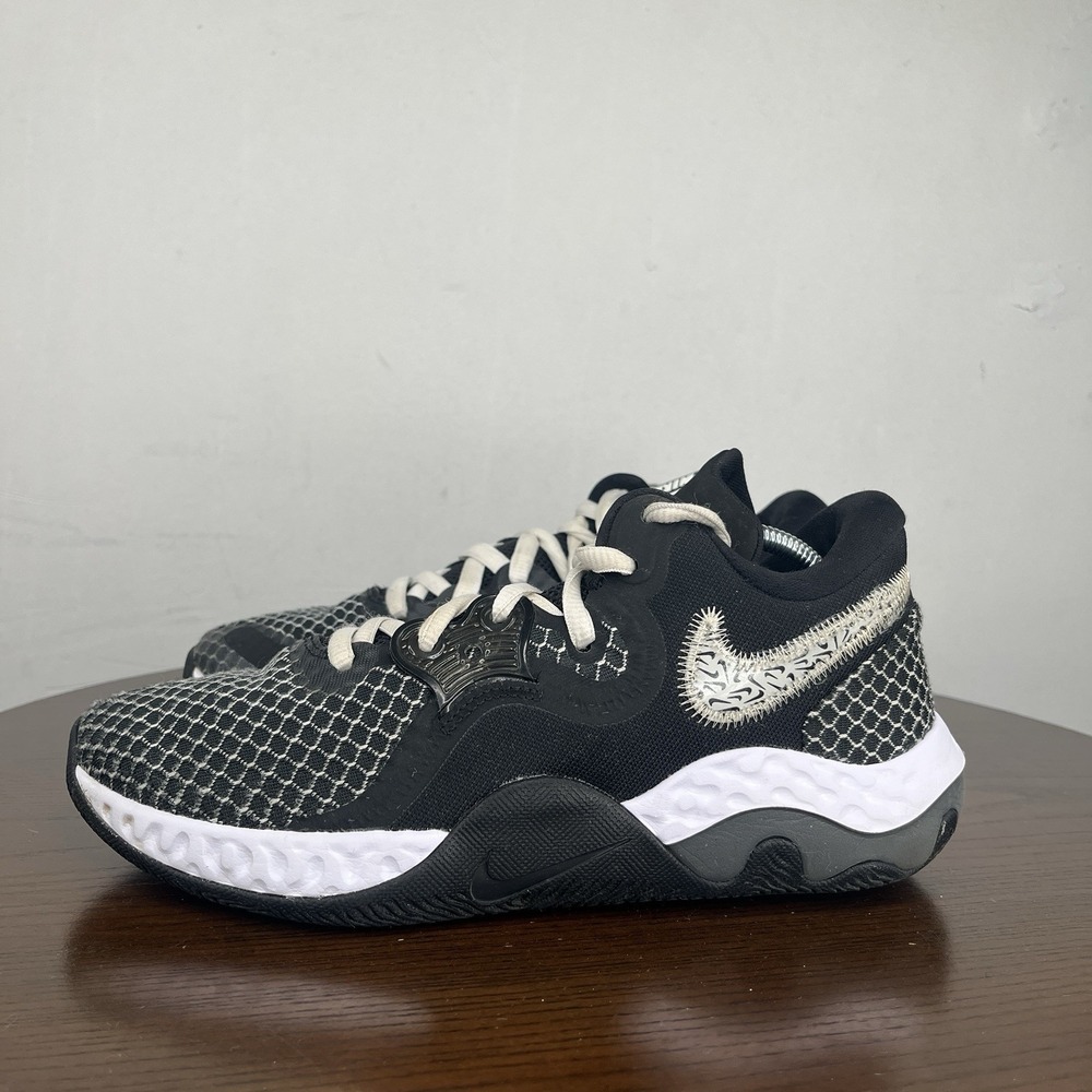Nike Renew Elevate 2 Shoes Men's 7.5 Black White Athletic Sneakers CW3406-004